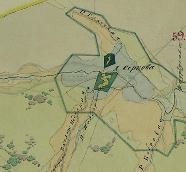 План Генерального Межевания Екатерины II .