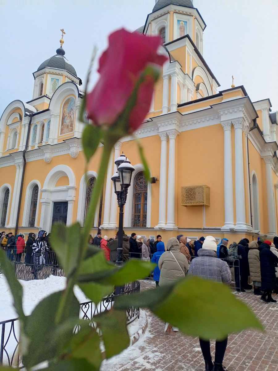 Как и всегда обращалась за помощью к Матронушке