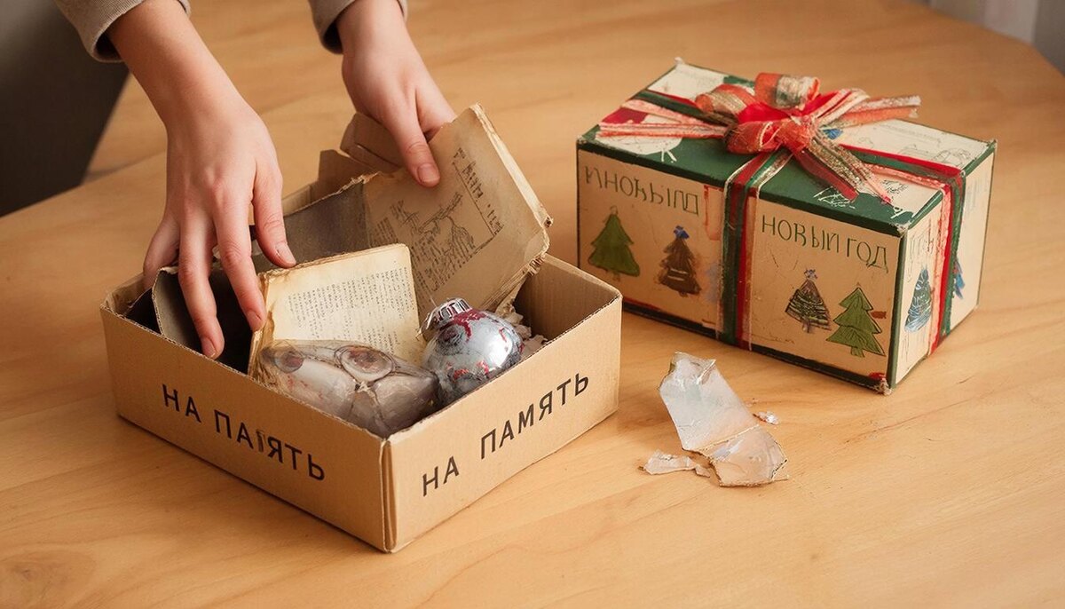 "Нельзя брать с собой в год трещины, сколы, битые вещи. "