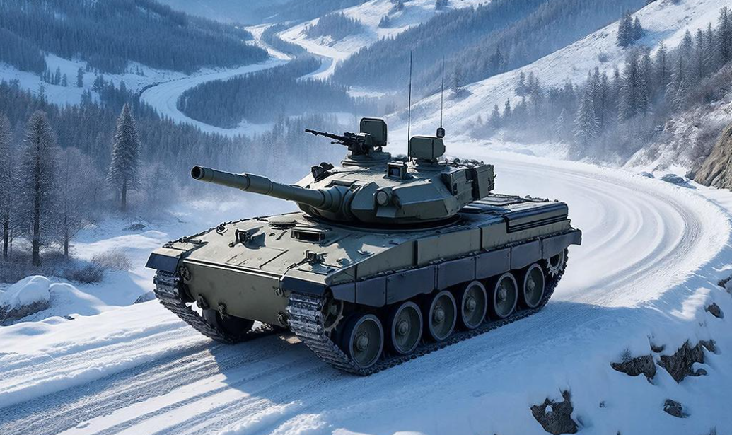 Вот, как ИИ видит российский танк в Швейцарских Альпах. 