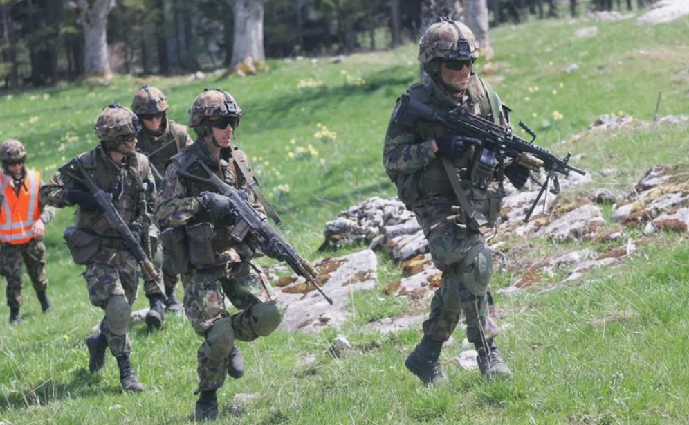 Армия Швейцарии. Из открытых источников.