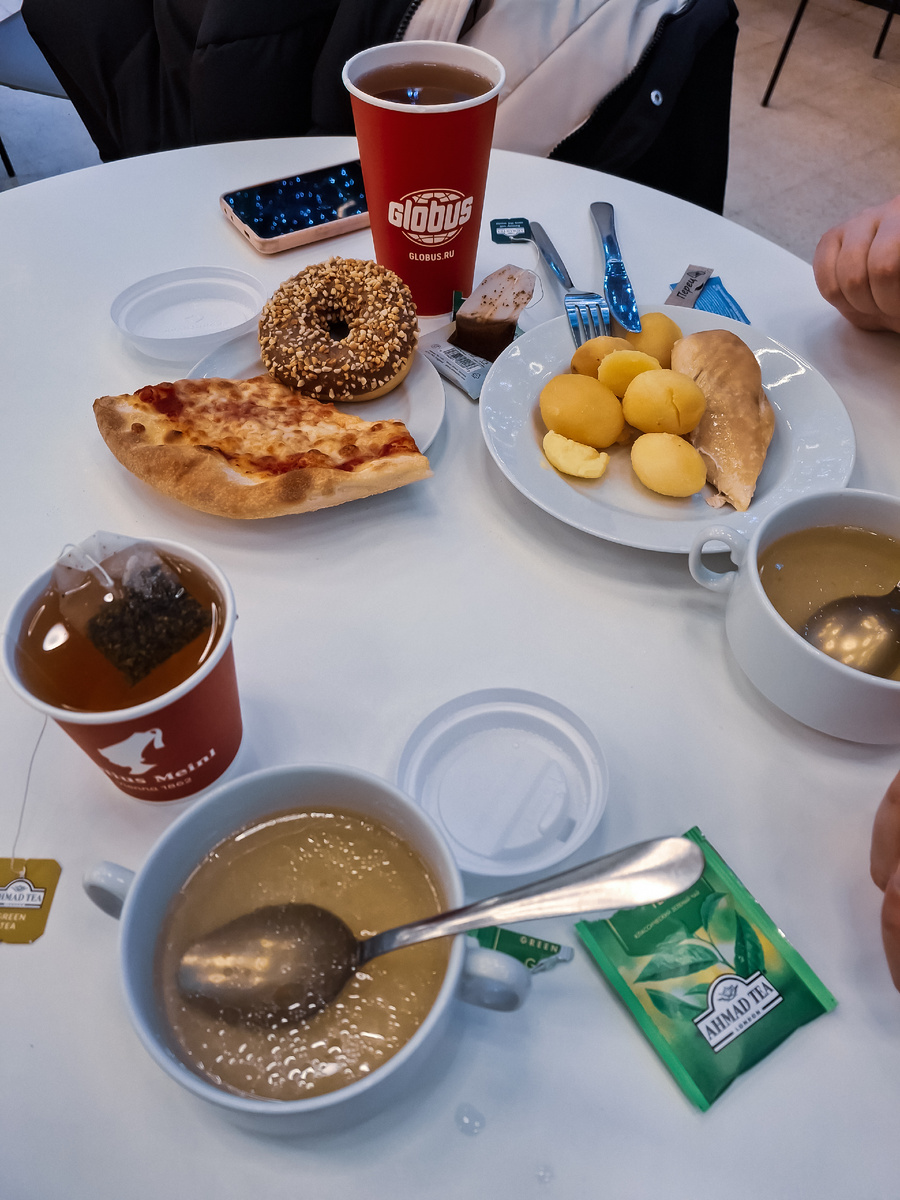 Ничего особенного и не купили