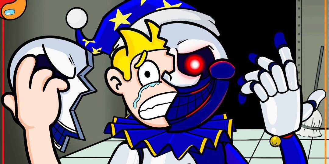 МУНДРОП: Грустная История Происхождения... Реакция на FNAF анимацию с русской озвучкой