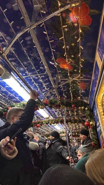 В вагоне метро