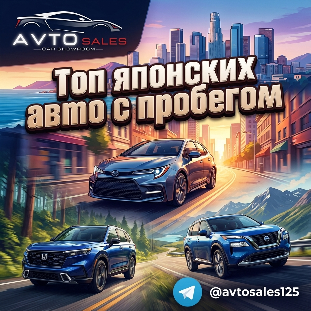    Надежные японские авто с пробегом 2025: выбираем лучшие модели для России Авто Сейлс