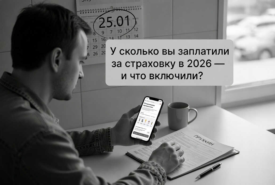  ❓ А сколько вы заплатили за страховку в 2026 — и что включили?