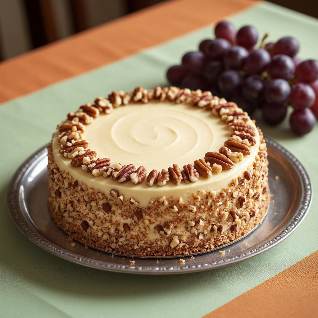🍰 Ореховый торт: нежный десерт с хрустящей ноткой 🌰