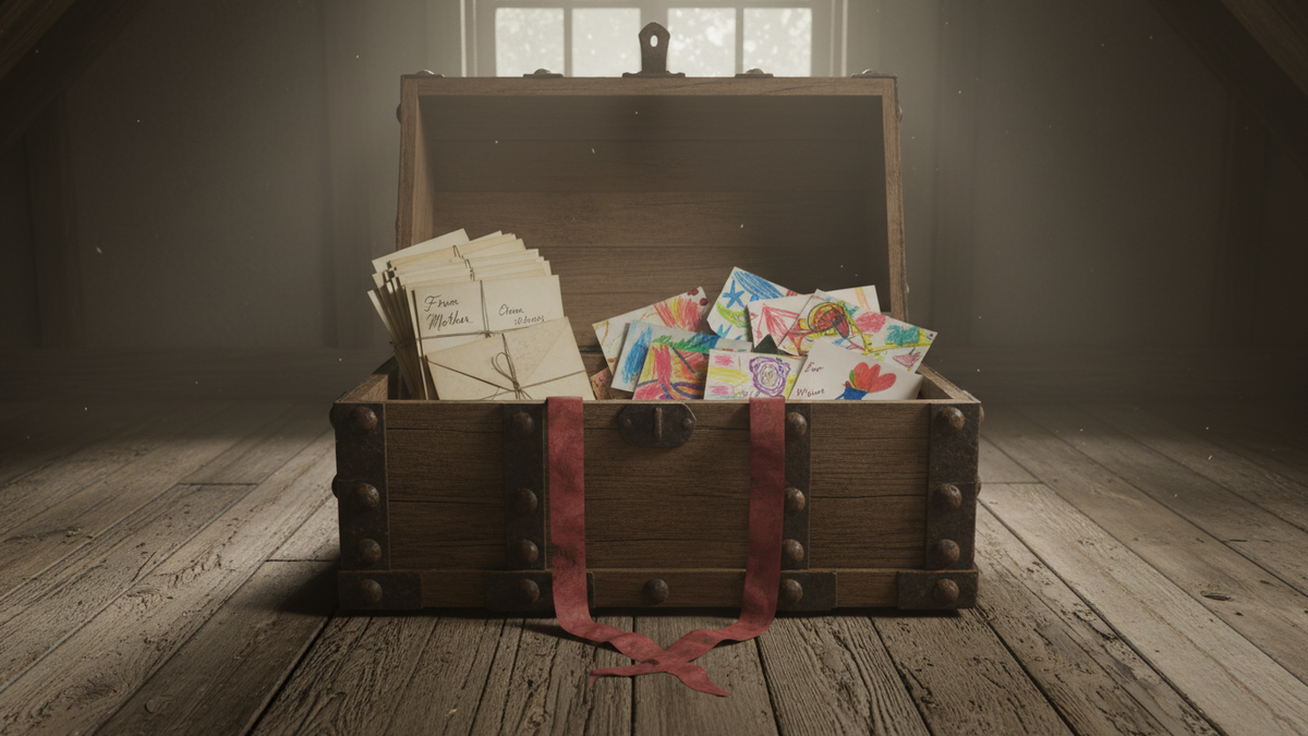 Разбирала бабушкин чердак и нашла письмо с моим именем. Когда прочитала первую строчку — в горле встал комок