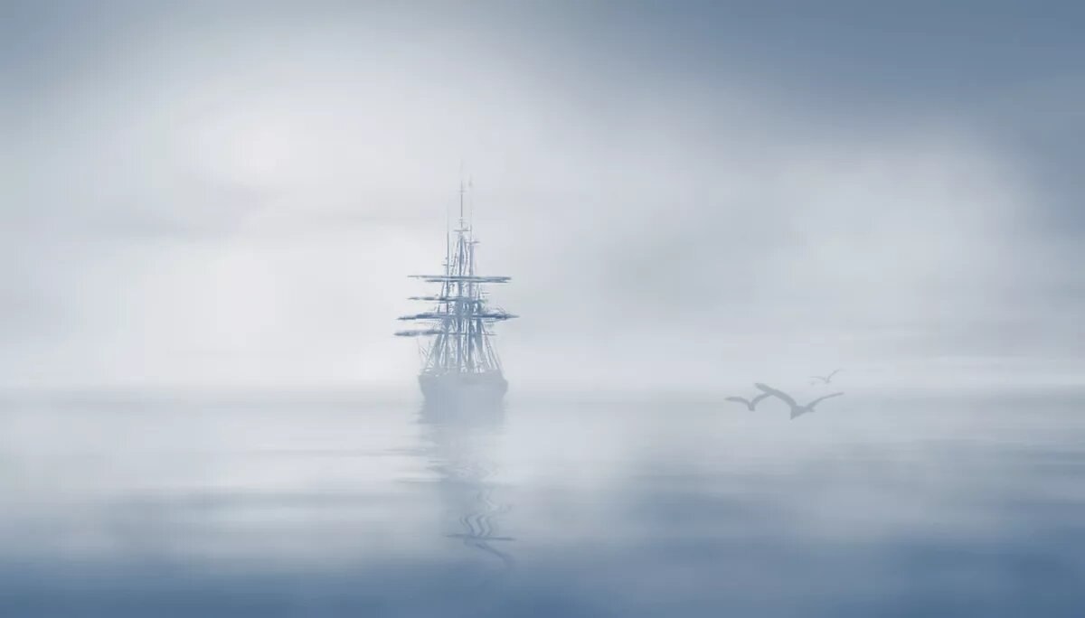 "В тумане моря"/Ivan Sol