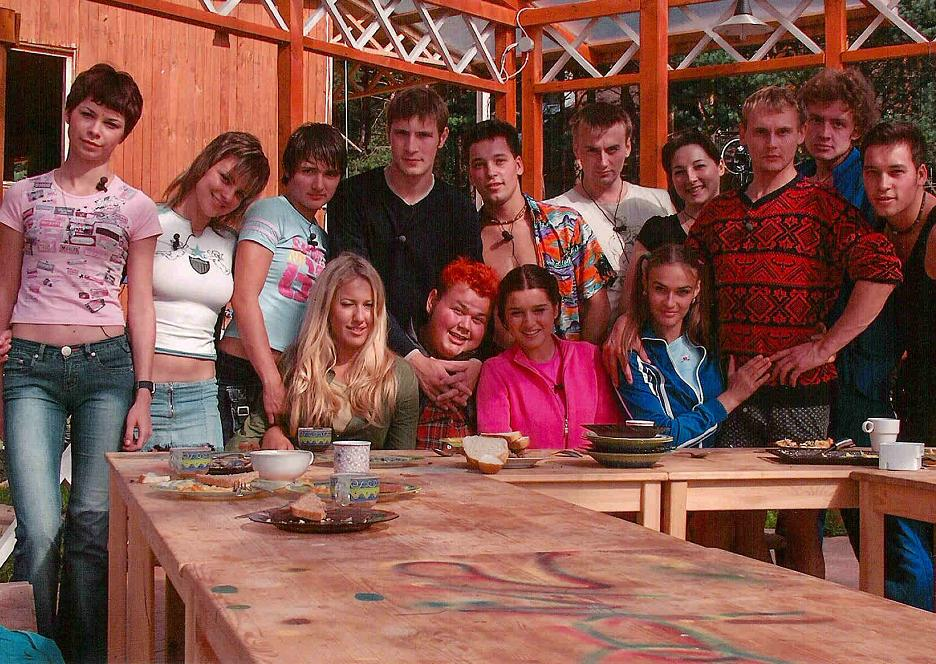 Участники первого сезона щоу "Дом-2"