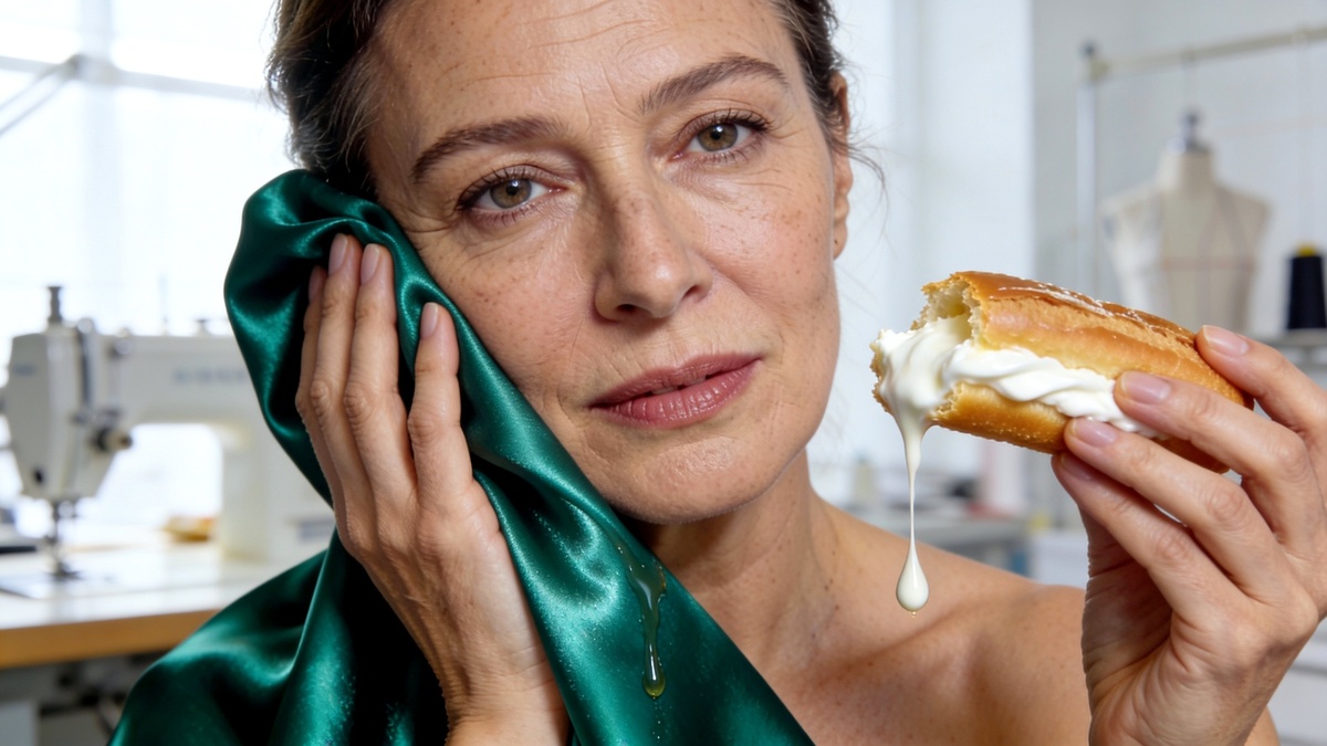 Она хватала мой дорогой шёлк жирными пальцами: моё терпение лопнуло