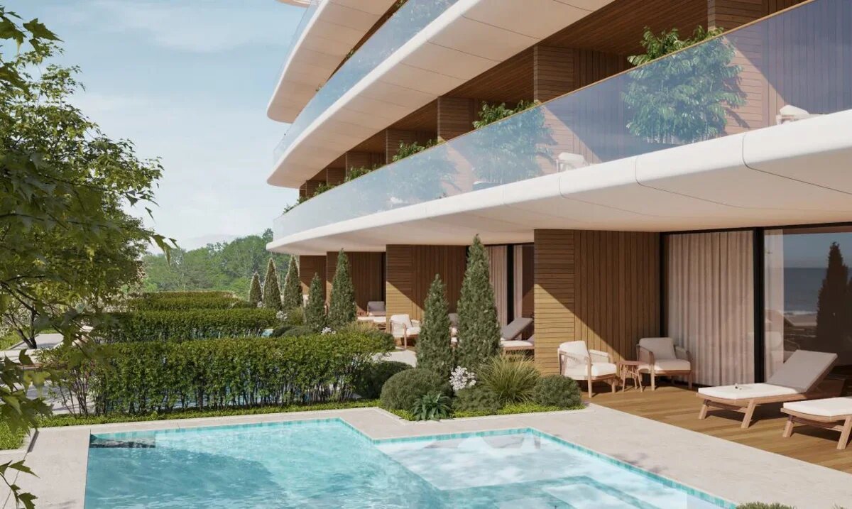    В части номеров будут приватные бассейны. Фото: miracleon.ru