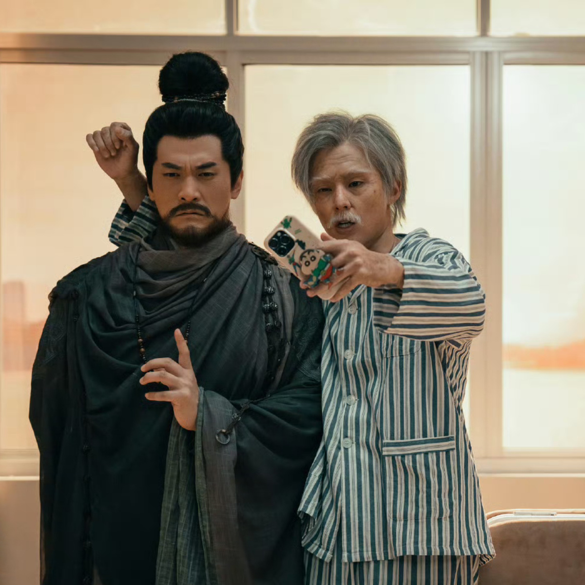 Закадровые моменты со съемок