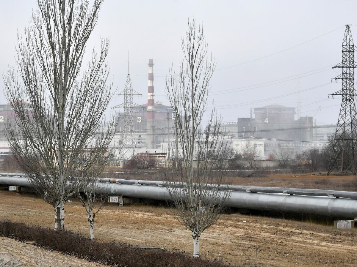    Запорожская АЭС в Энергодаре© РИА Новости . Евгений Биятов