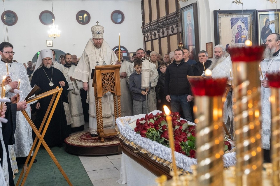    Погибшего в ДТП рязанского священника Димитрия Галичникова отпевал донецкий митрополит. Фото: Рязанская епархия.