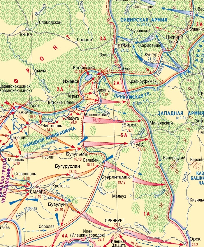 Карта для ориентирования на местности.