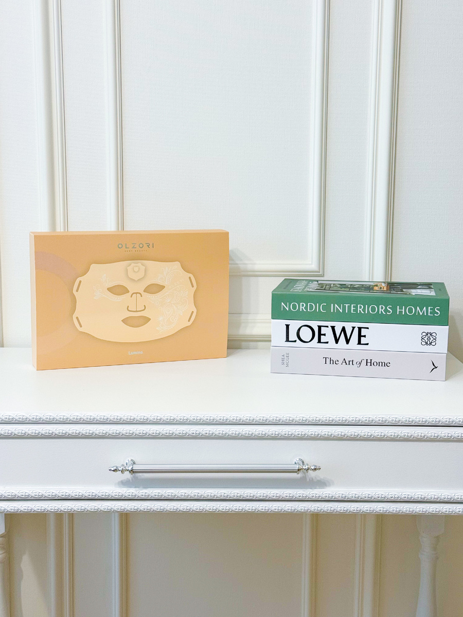 Lumino - LED-маска для домашнего ухода за кожей, 7 видов света.