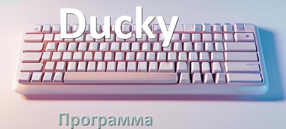 
Программа для клавиатуры Ducky для настройки подсветки и макросов в Windows 10 и 11