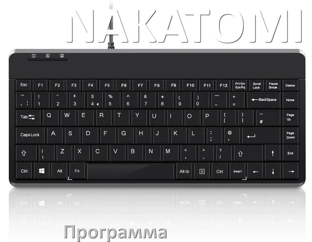 
Программа для клавиатуры NAKATOMI для настройки макросов и подсветки в Windows 10 и 11