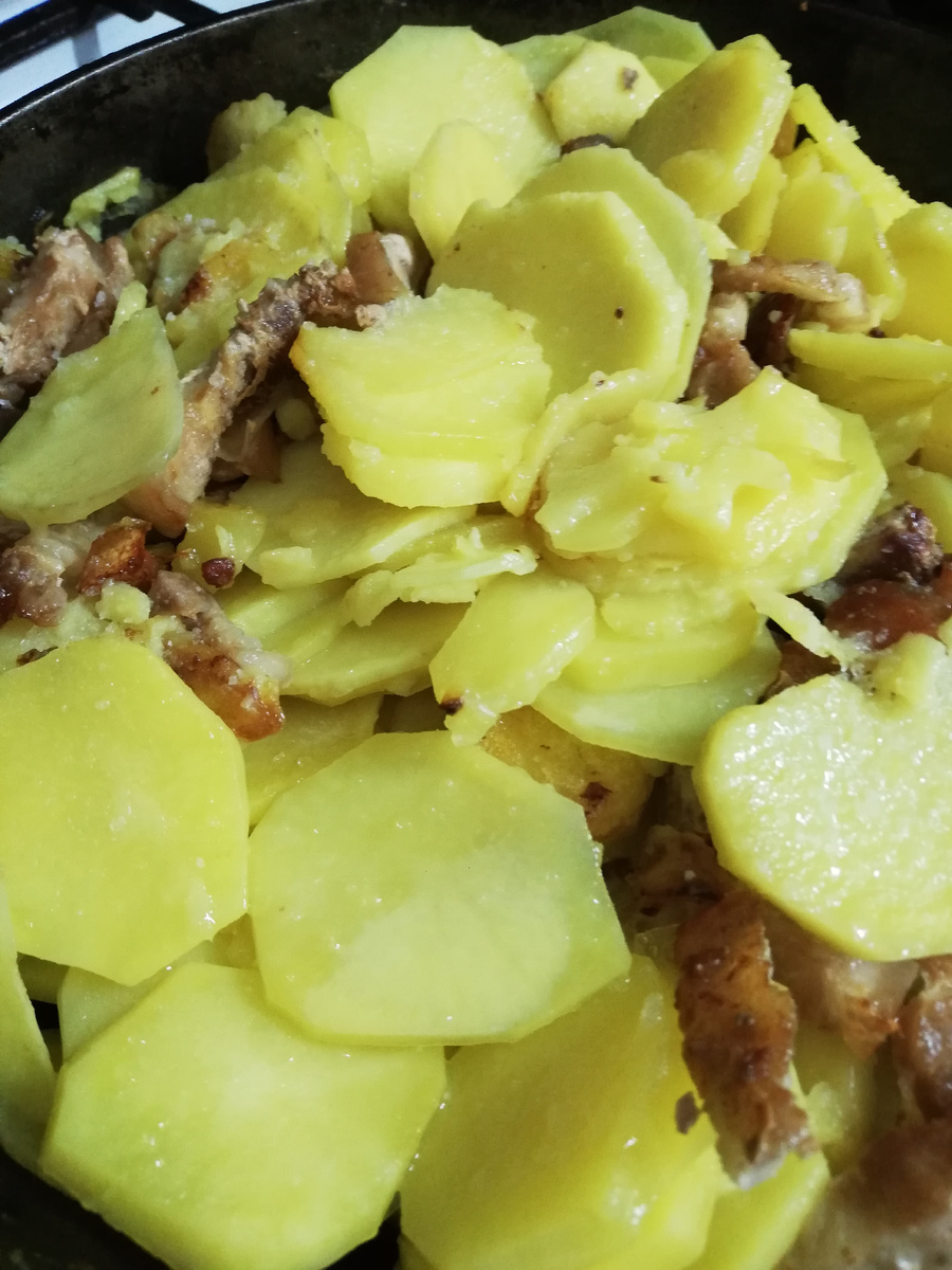 С сальцем, вкуснота