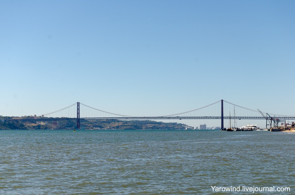 Мост через тежу, Лиссабон