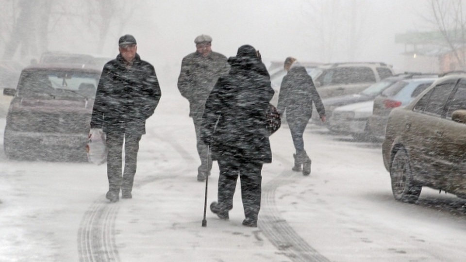 Башкирию накроют сильные снегопады, накаты и заносы