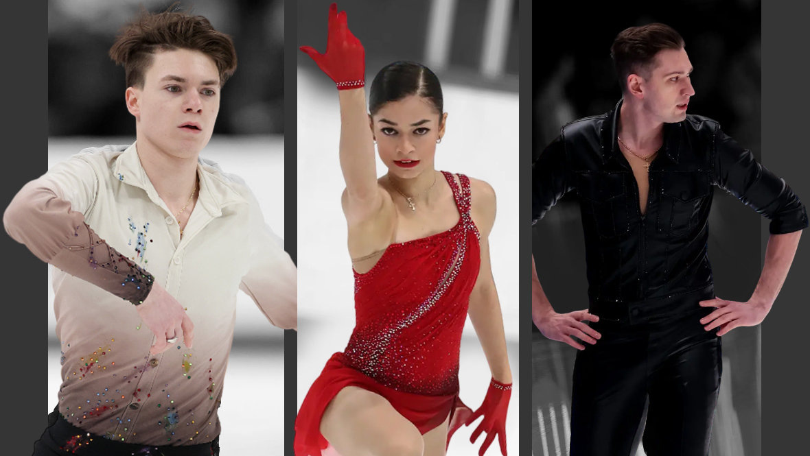    Максим Наумов, Аделия Петросян и Александр Галлямов.«СЭ», Getty Images