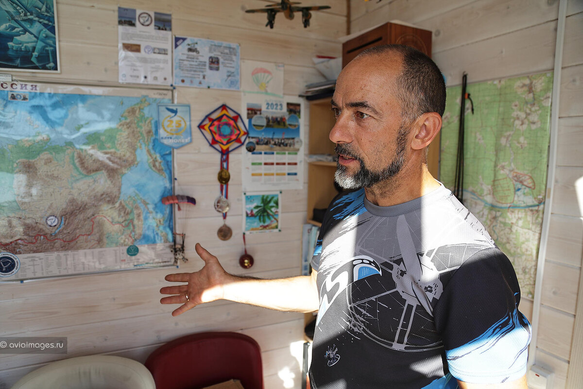 Игорь Потапкин, парадром Турово, г. Серпухов / АВИА ЖУРНАЛ РУ / Фото: Александр Серёгин