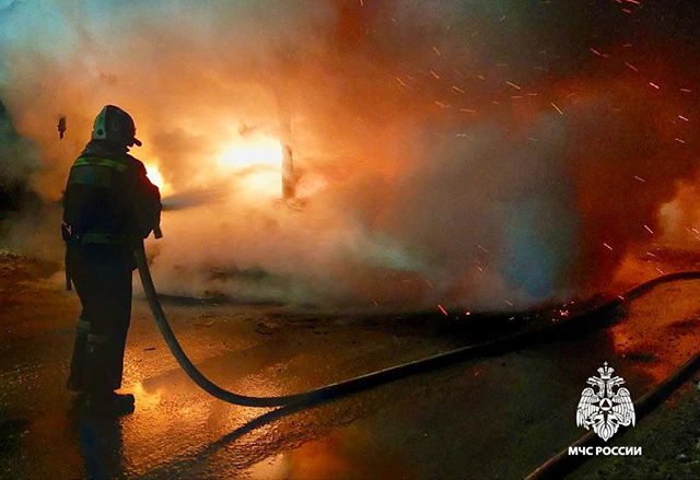 Горячие выходные пожарных Тверской области