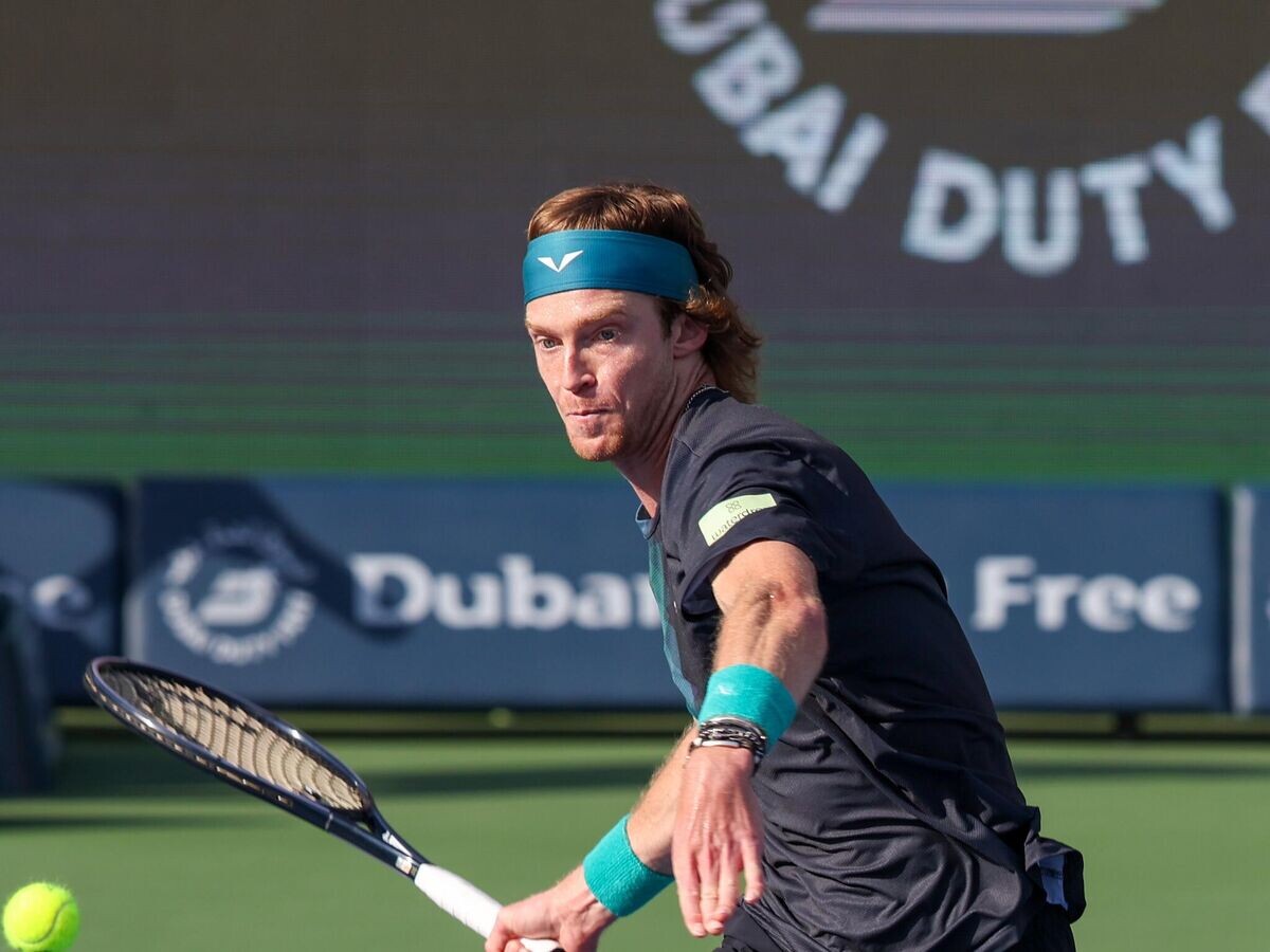    Российский теннисист Андрей Рублев | © Фото : Пресс-служба ATP