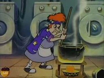 Ведьма варит 