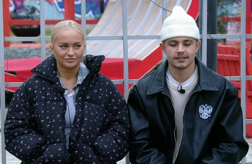 Никита Гуранда и Элина Рахимова (фото из эфира на «Okko»)