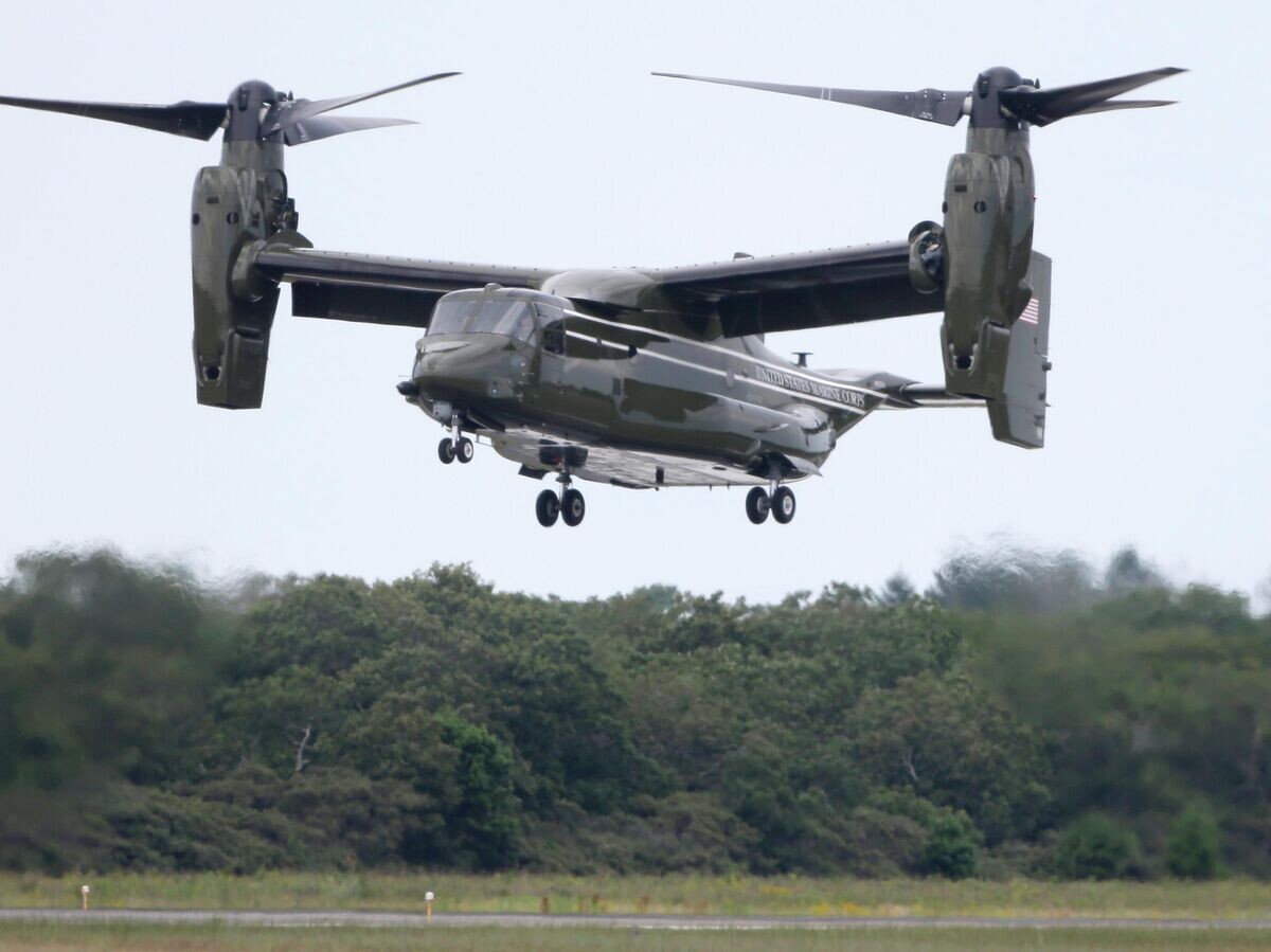    Конвертоплан MV-22 "Osprey" | © AP Photo / Steven Senne