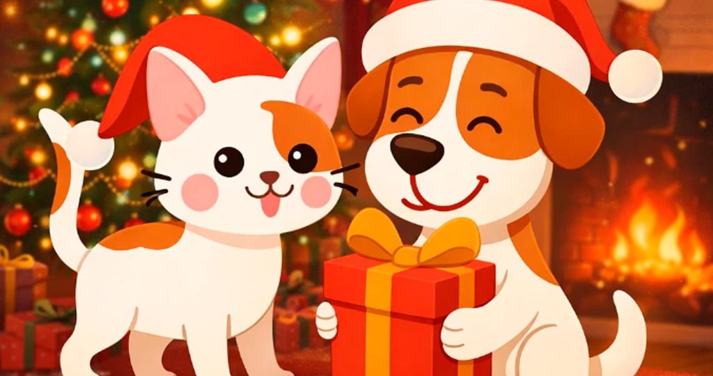 Новый год с питомцем