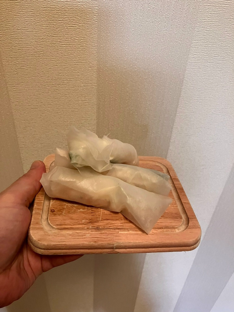 Фреш-шримп ролл (фреш ролл с креветкой)