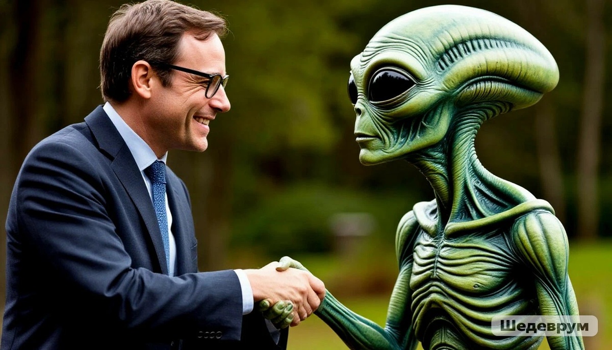Рукопожатие с Инопланетянином 