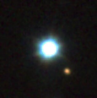 Прямое изображение экзопланеты VHS 1256b и её звезды. Источник: ESO VHS