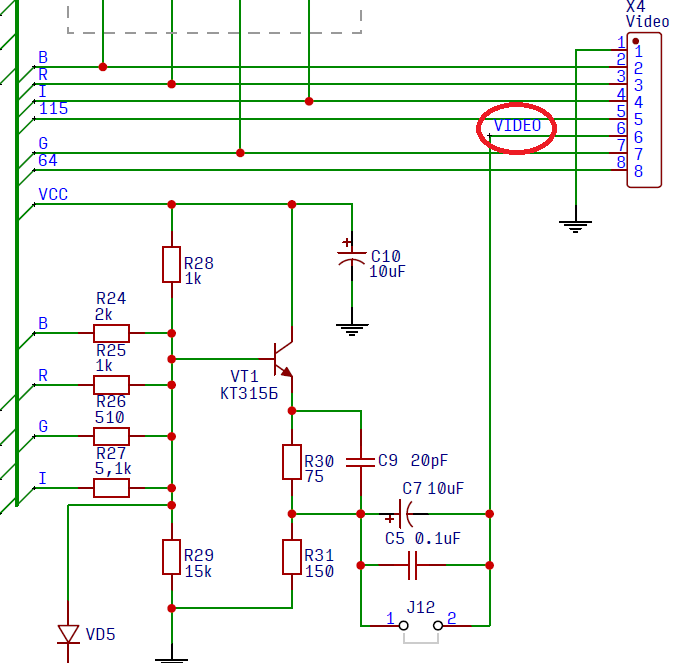 Простое подключение к телевизору компьютера Орион-ПРО.
