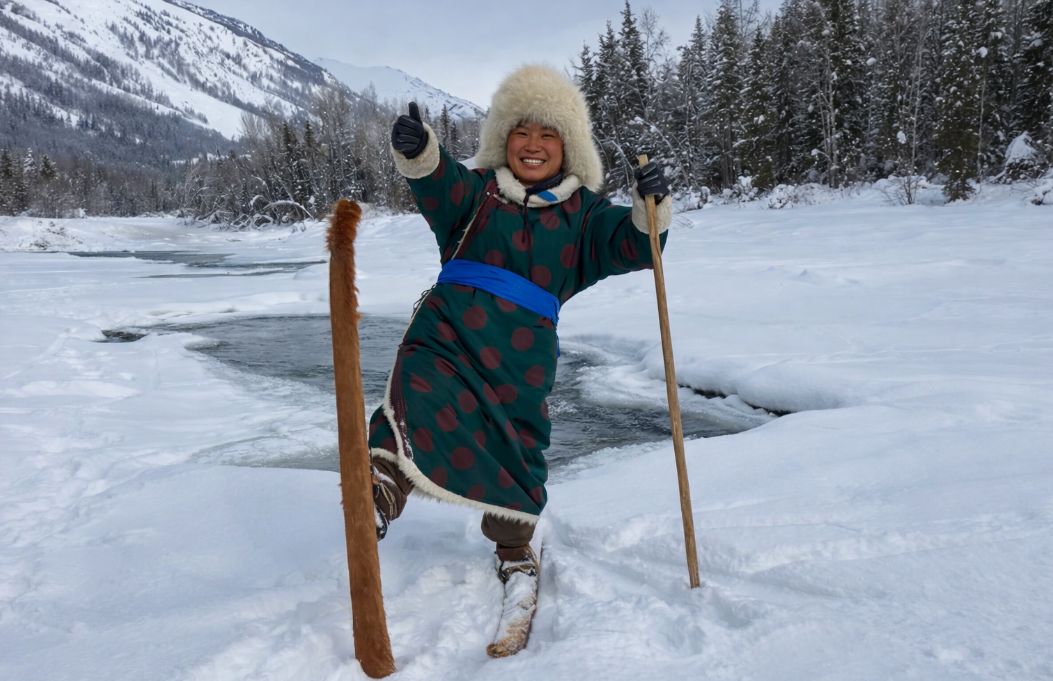 Одна меховая, другая скользкая