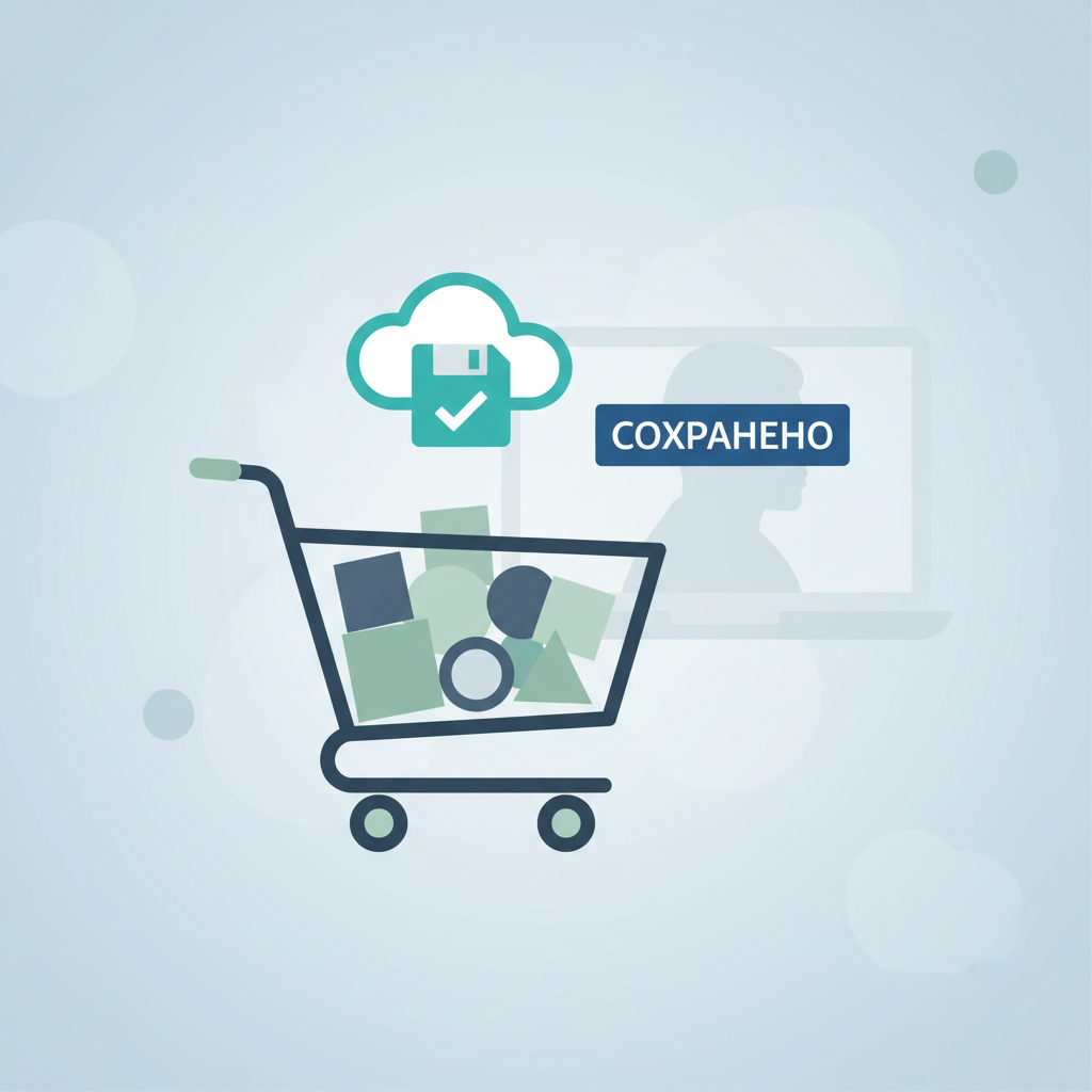 Сохраняем корзину пользователя после авторизации. Сгенерированно с помощью Perplexity