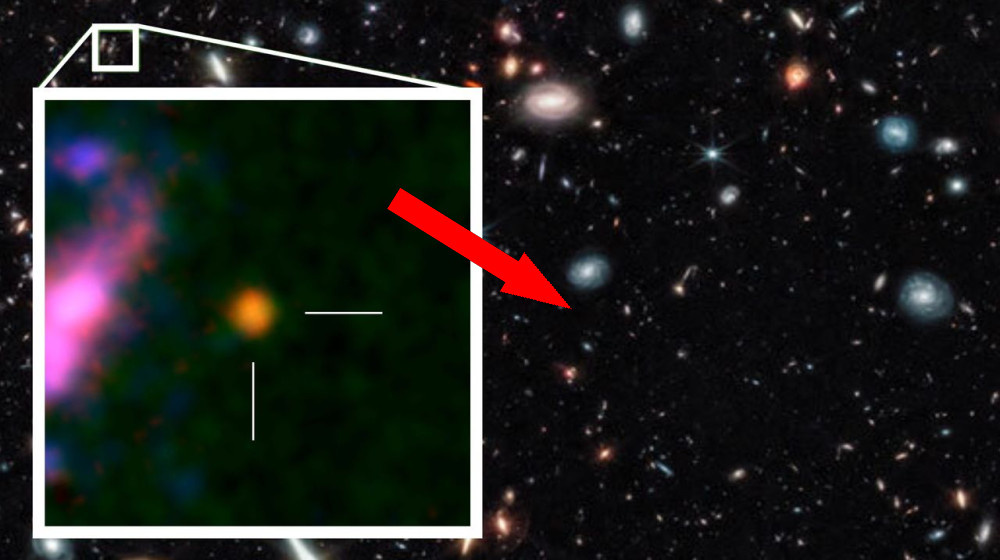    НАЙДЕН САМЫЙ ДАЛЁКИЙ И МОЩНЫЙ ЧЕРНАЯ ДЫРА В ИСТОРИИ ВСЕЛЕННОЙ