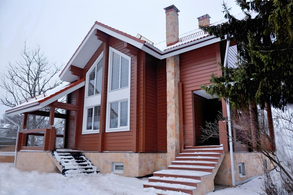 Дом из клееного бруса