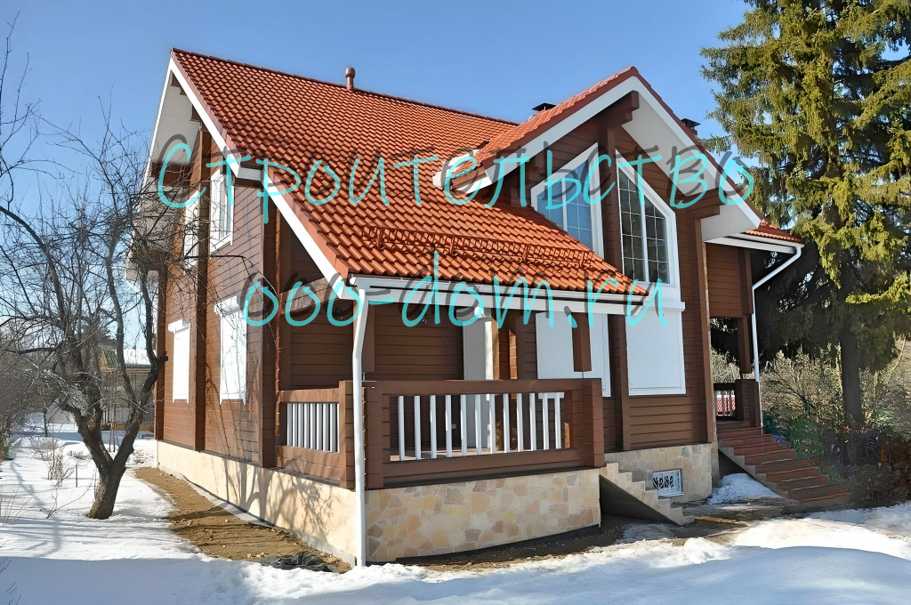 Дом из клееного бруса