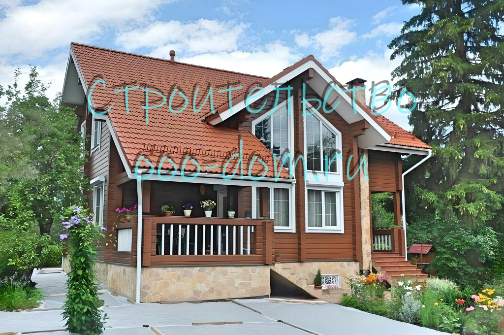 Дом из клееного бруса