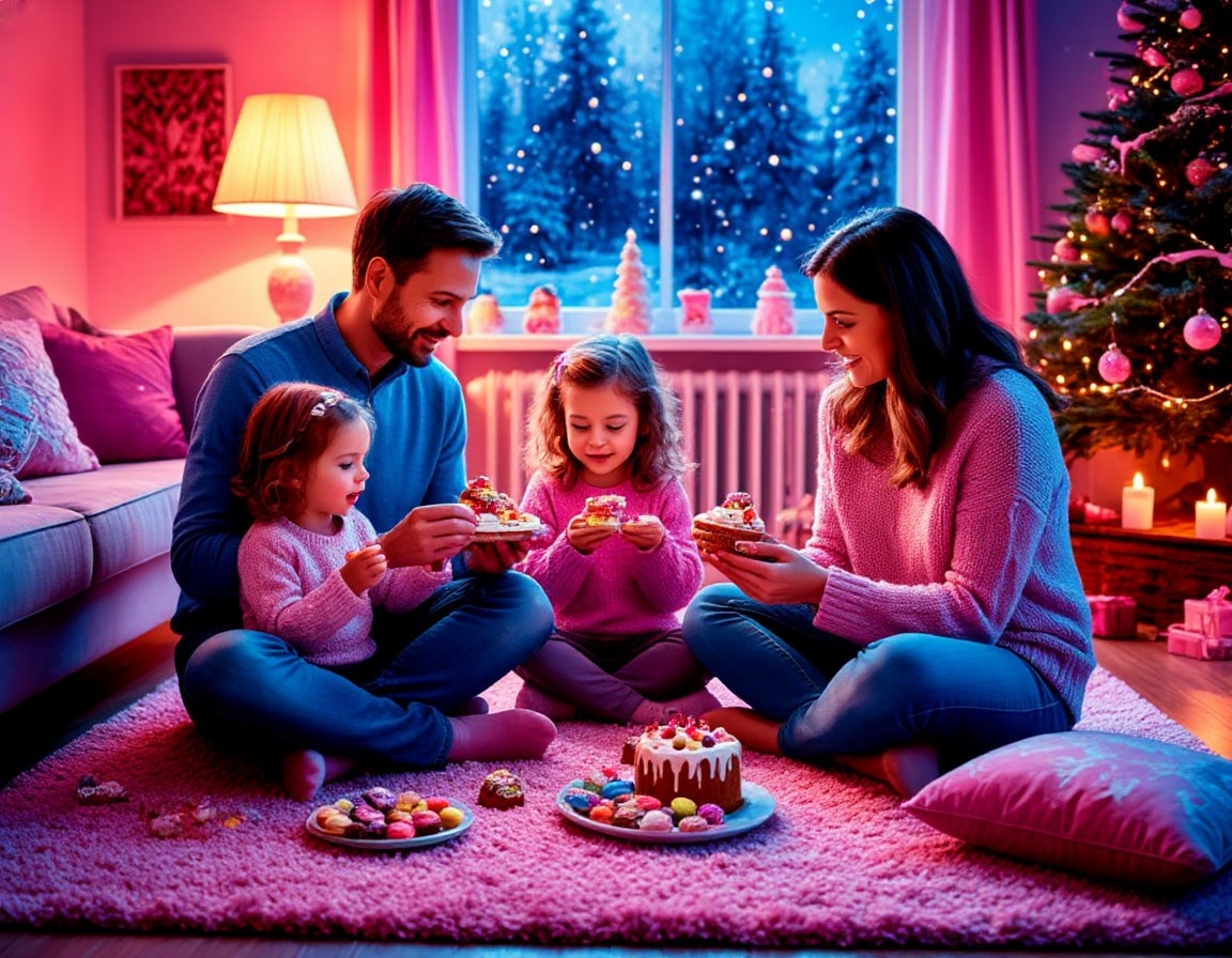 Сладости к новому году для всей семьи