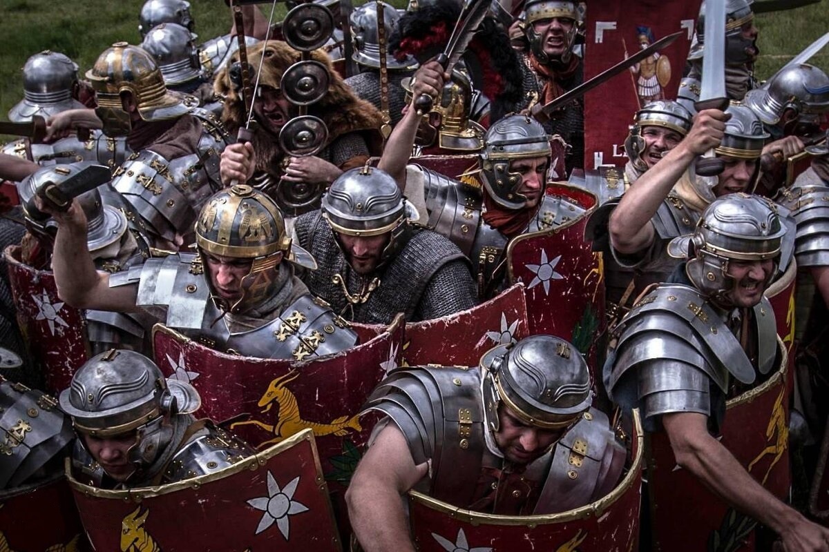 Легионеры победили вообще всех. А кого не победили, тех понадкусывали.