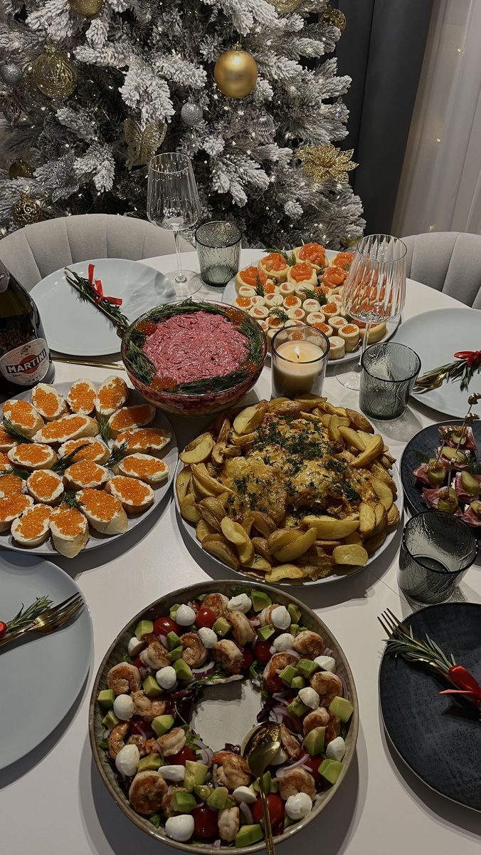 Новогодний стол