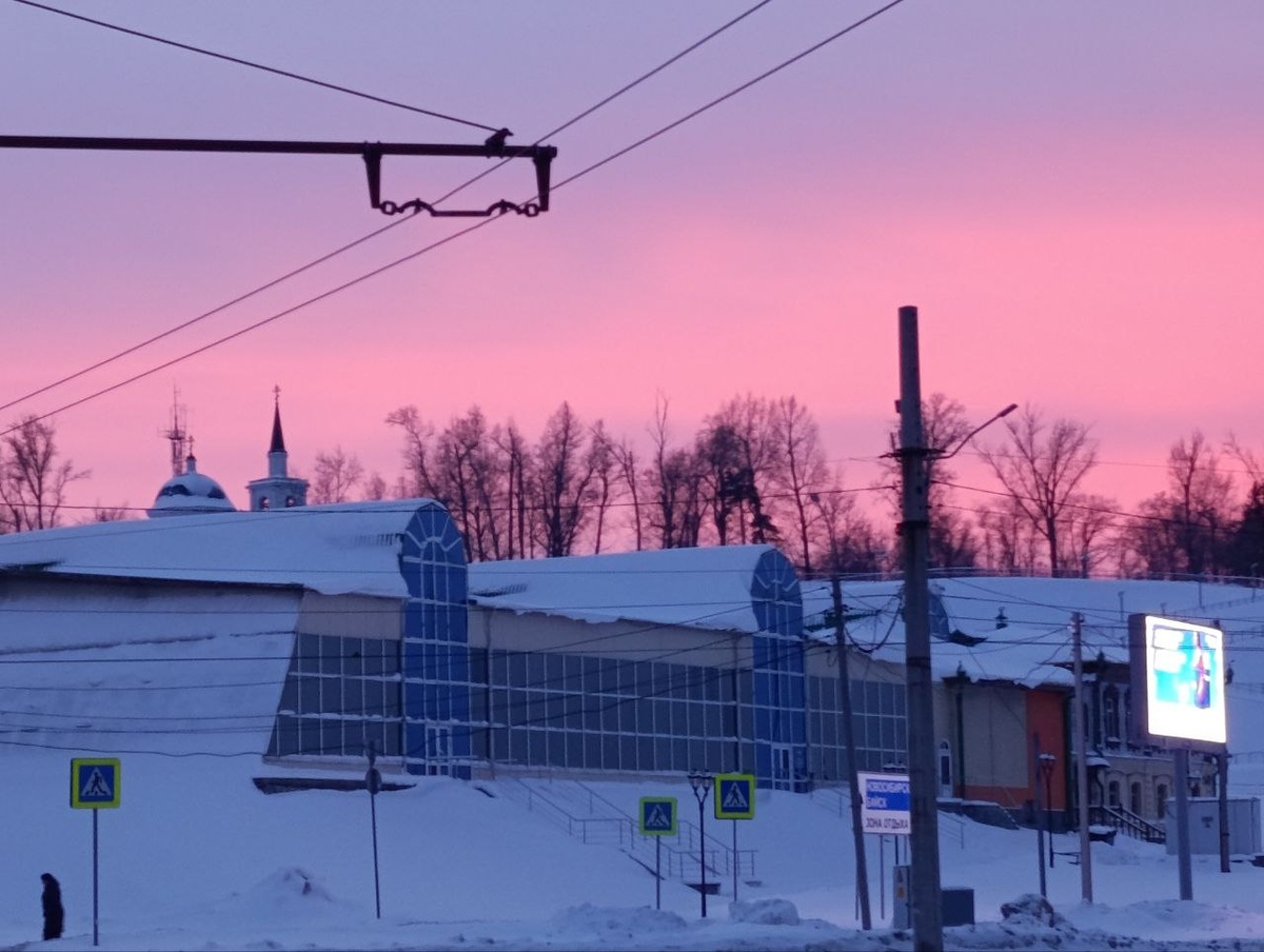 Вид на Нагорный парк, Барнаул