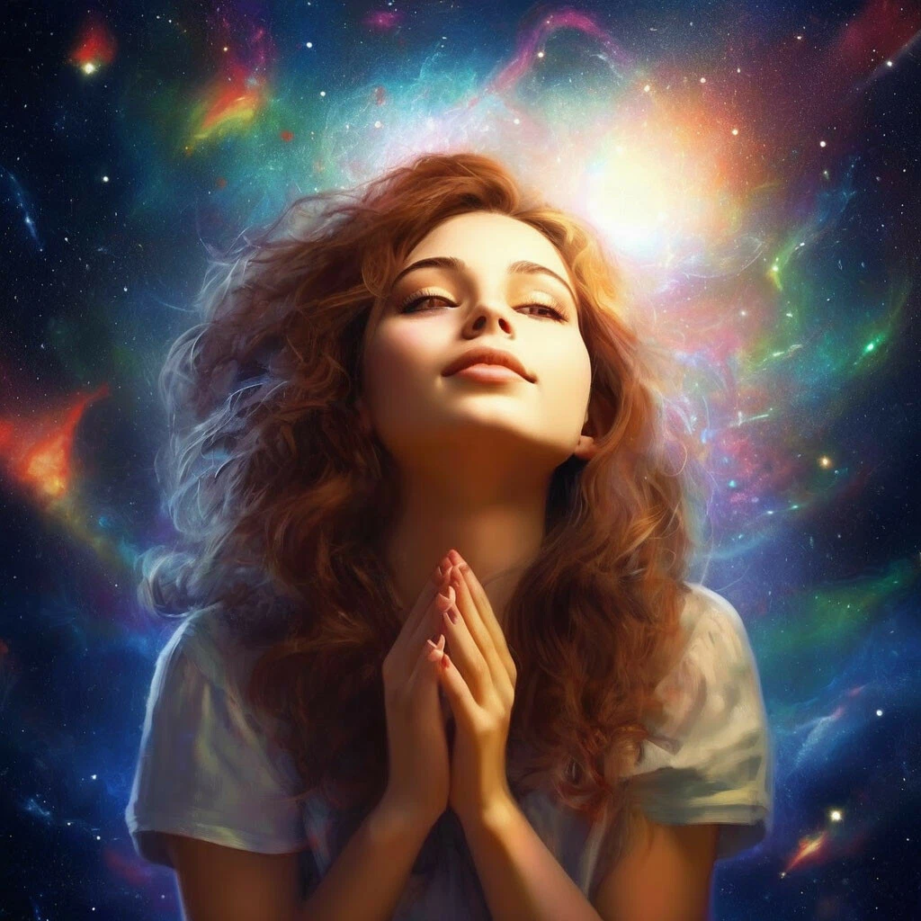 shedevrum.ai девушка загадывает желания