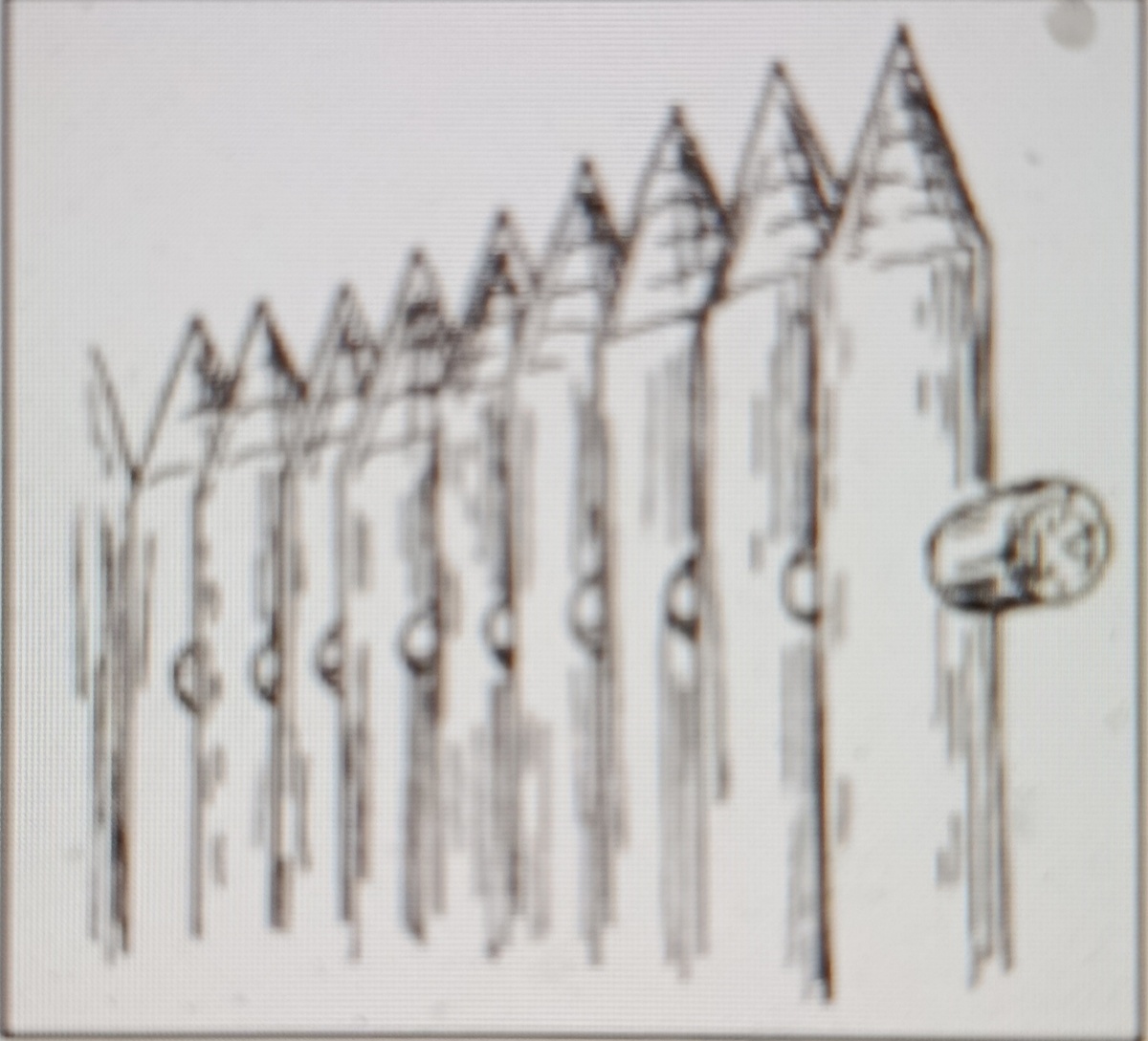 Частокол, конструкция. 